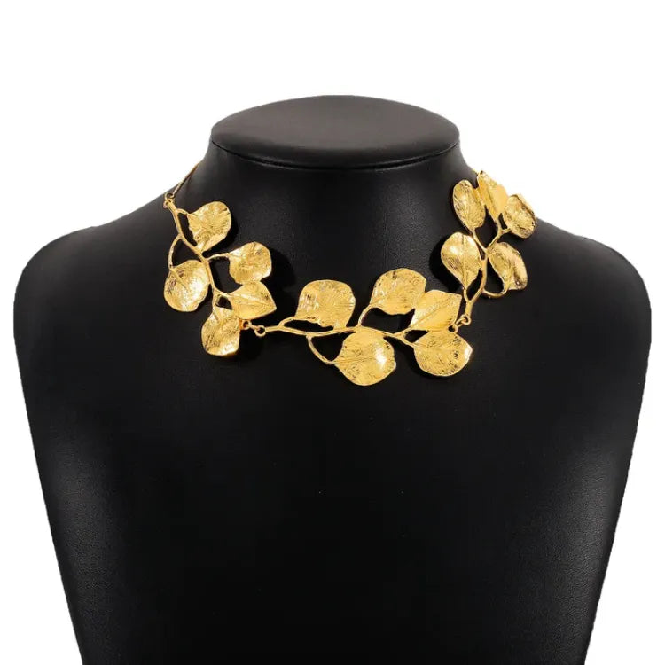 COLAR JARDIM DOURADO VINTAGE