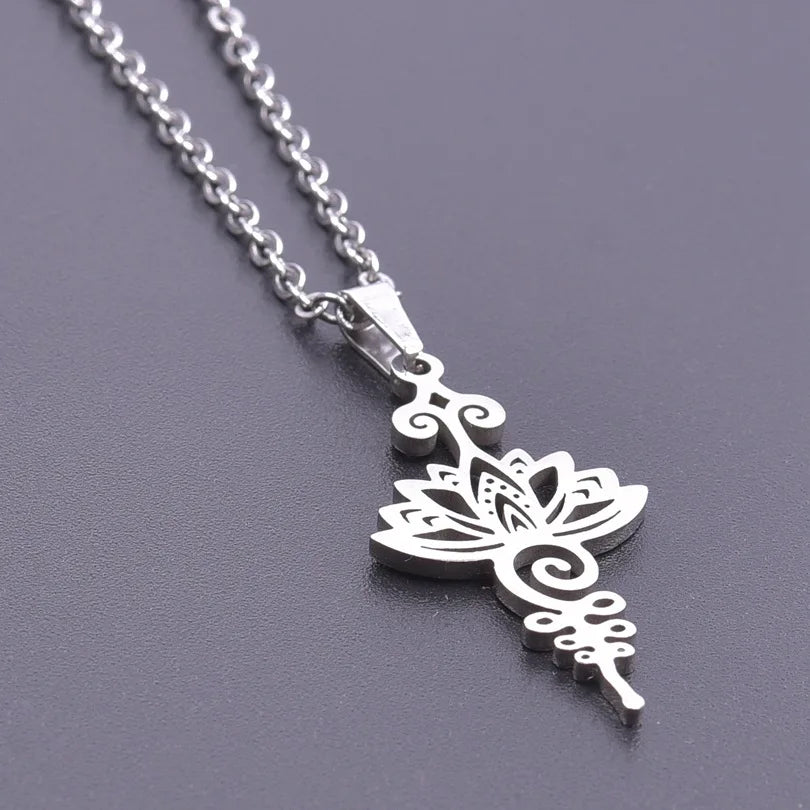 Colar Flor de Lótus Delicado