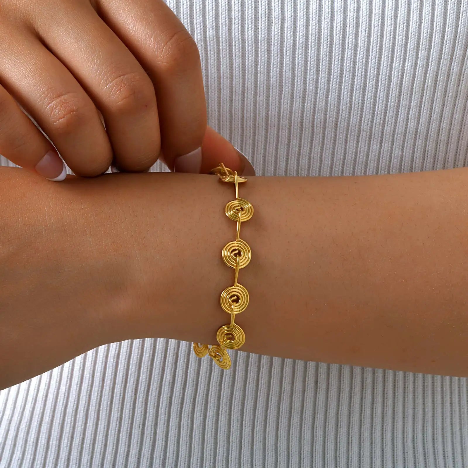 Pulseira Ajustável Espiral