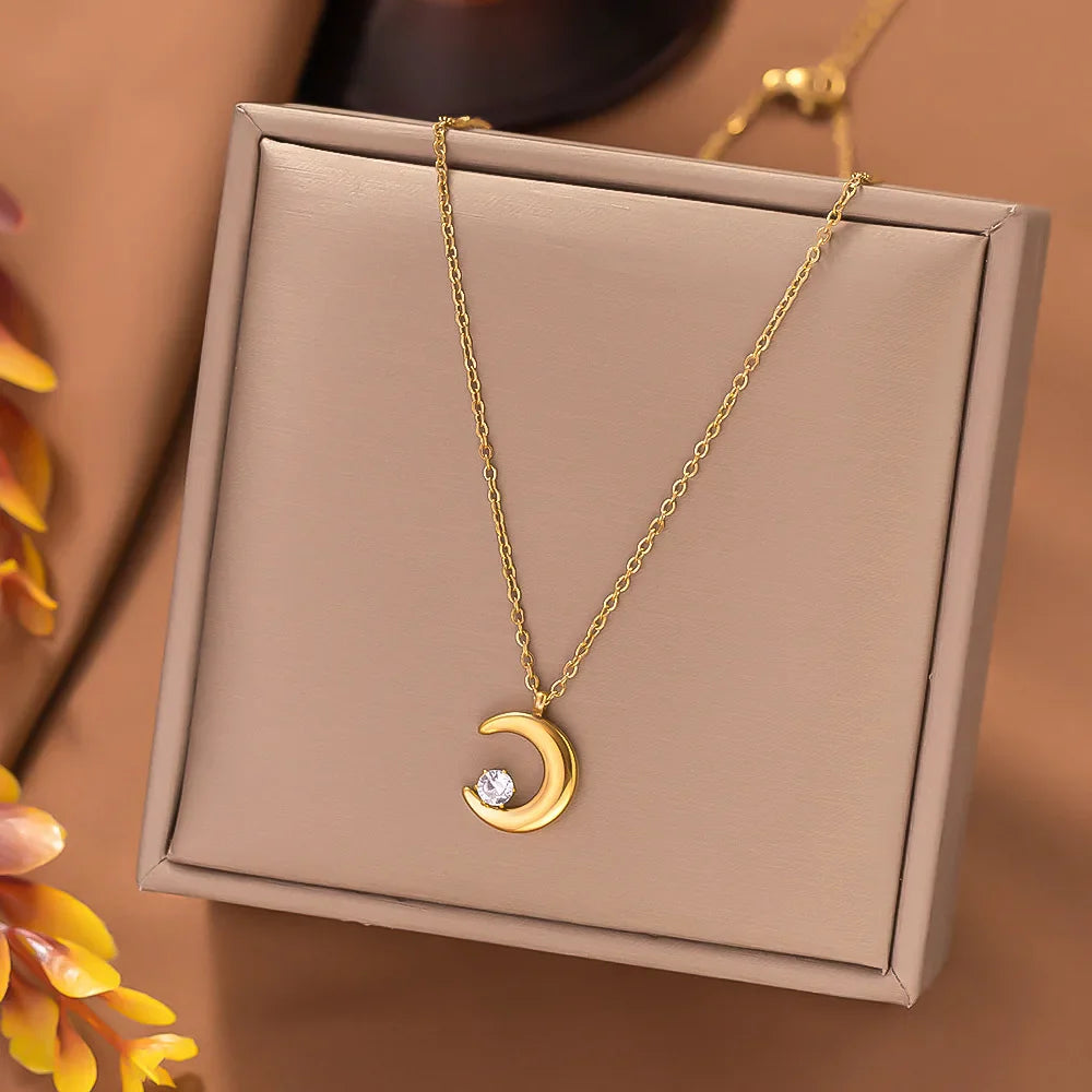 Colar Lua Estrelinha